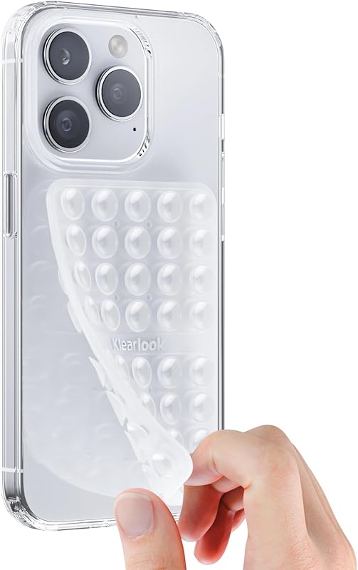 Klearlook Silicone Suction Hands Free Accessories Transparent